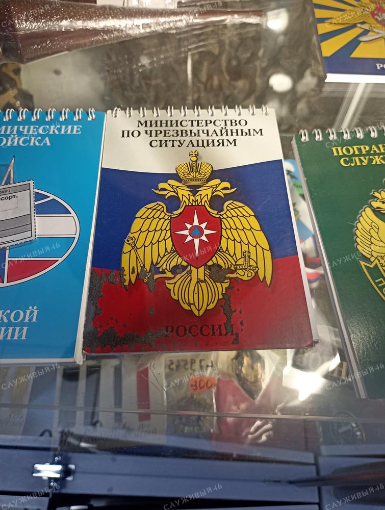 Артикул: 2000000168364 Блокнот МЧС Россия (Министерство по чрезвычайным ситуациям РФ)