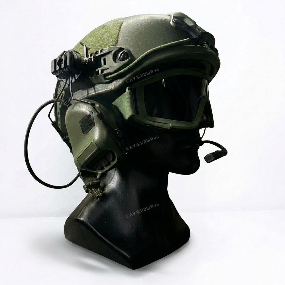Артикул: 2000000567808 Наушники Тактические Headset (нашлемная гарнитура с шумоподавлением)