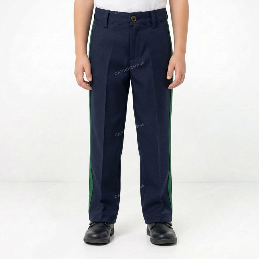 Артикул: 2000000628370 Брюки лето (кадетские) темно-синие (ткань ВИСКОЗА+П/Э)