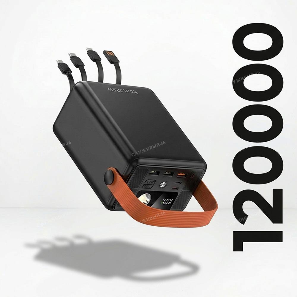 Артикул: 2000000654874 Портативный аккумулятор "J922" 120000mAh