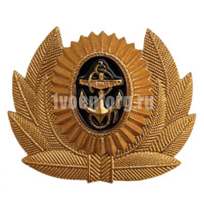 Артикул: 2000000234434 Кокарда большая ВМФ РФ (мичманская) металлическая